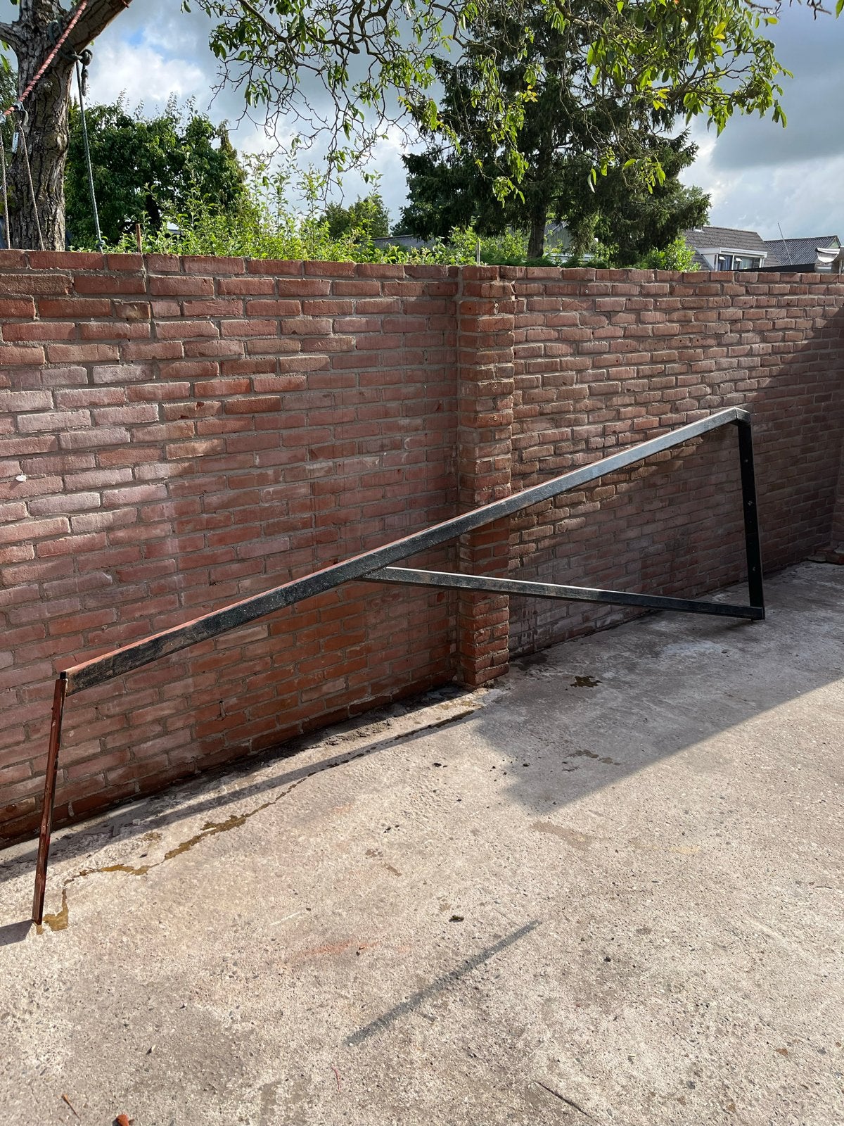 Stalen spant. Metalen frame. Voor schuur of overkapping, Ophalen, Gebruikt, IJzer