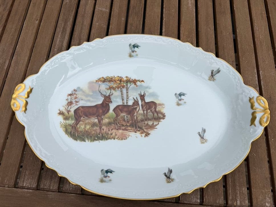 Mooie wildschaal afbeelding hert, Ophalen of Verzenden