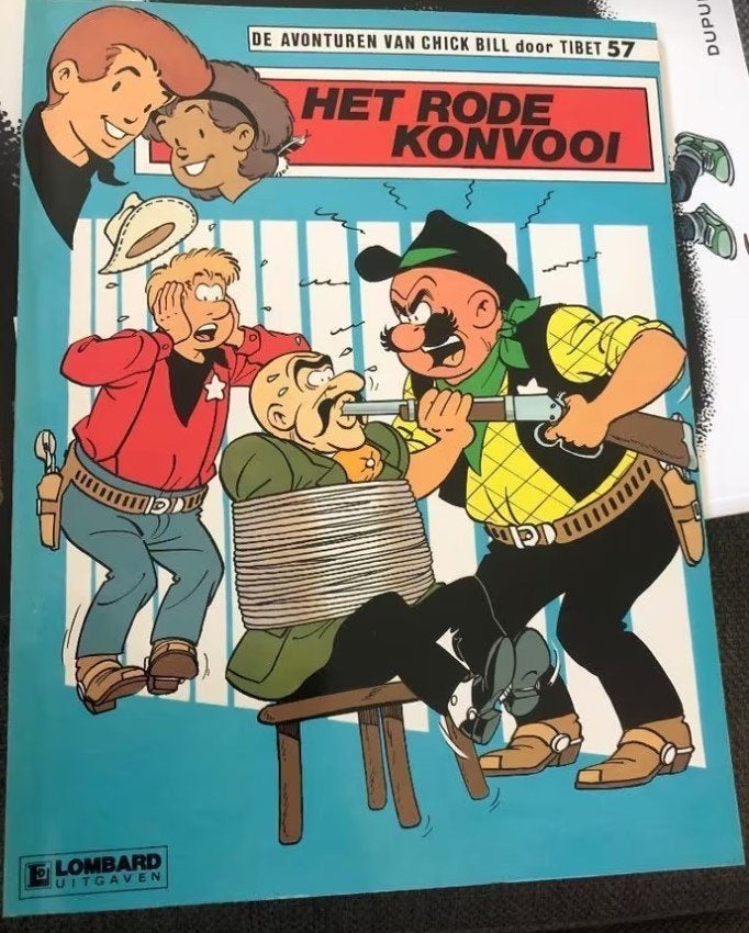 Het rode konvooi Chick Bill k3, Eén stripboek, Ophalen of Verzenden, Zo goed als nieuw