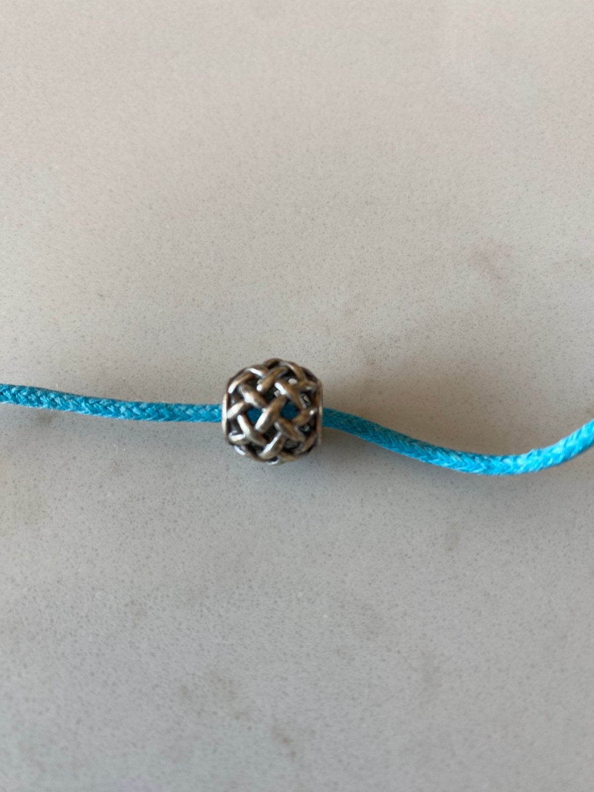 Pandora Keltisch bedel, Sieraden, Tassen en Uiterlijk, Bedels, Ophalen of Verzenden, Zo goed als nieuw, Zilver, Pandora