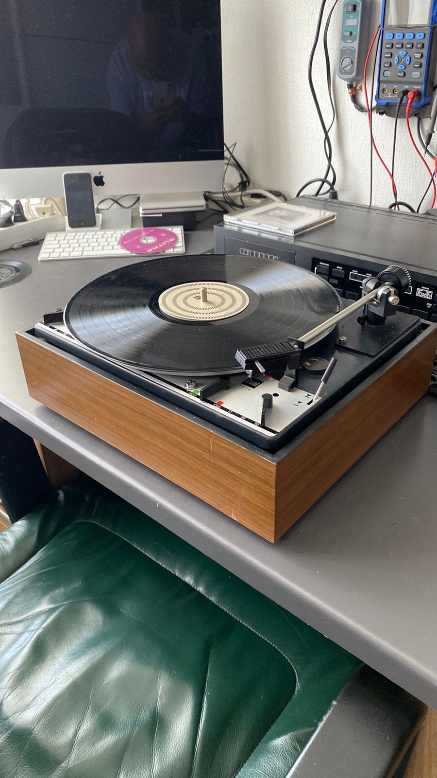 Nette Dual 1214 platenspeler, Ophalen, Zo goed als nieuw, Dual