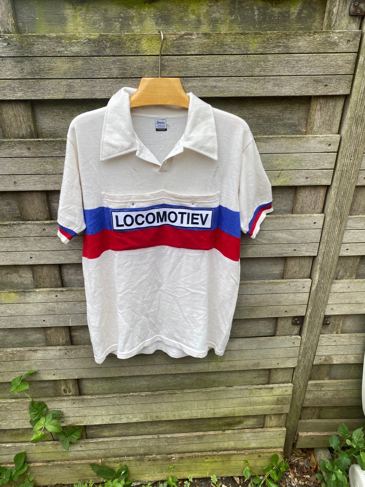 Locomotief Tour de France shirt 1954 replica XL, Kleding | Heren, Ophalen of Verzenden, Nieuw, Maat 56/58 (XL), Wit