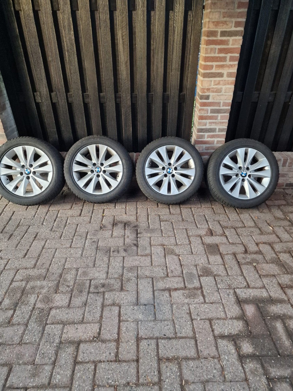 bmw 5 serie winter velgen wielen set 17 inch, Ophalen