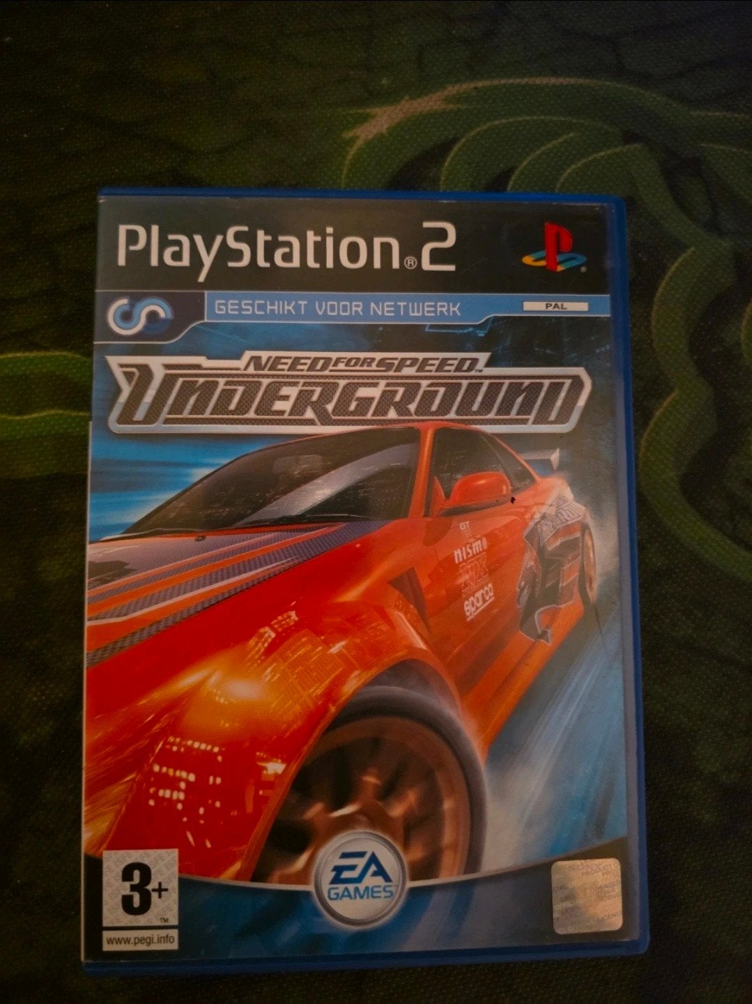 PS2 Need for Speed Underground, Spelcomputers en Games, Ophalen, Online, Gebruikt, 1 speler