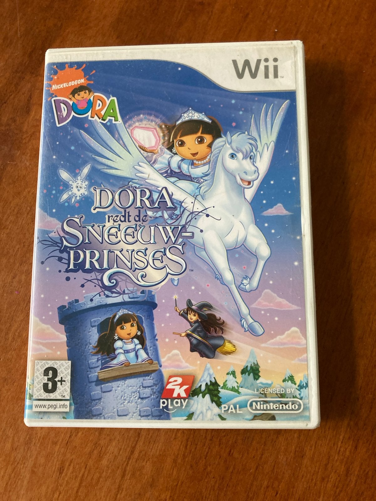 Dora redt de Sneeuwprinses - Nintendo Wii, Ophalen of Verzenden, Gebruikt, Zonder controller