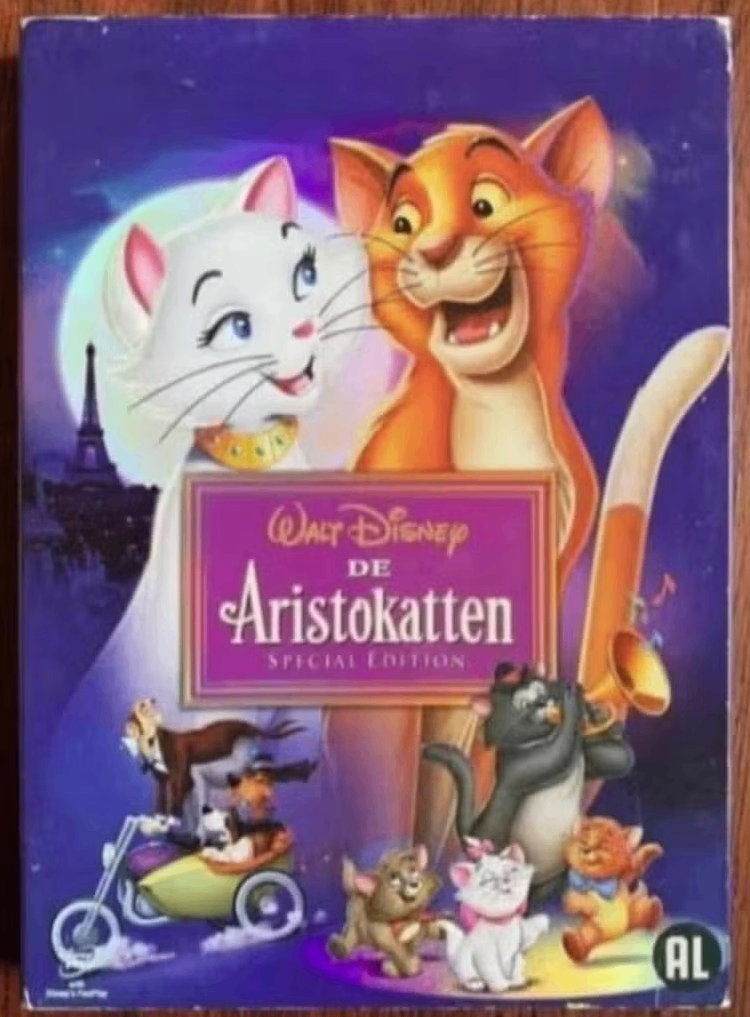 DVD De Aristokatten; special edition; Walt Disney, Tekenfilm, Ophalen of Verzenden, Zo goed als nieuw, Alle leeftijden