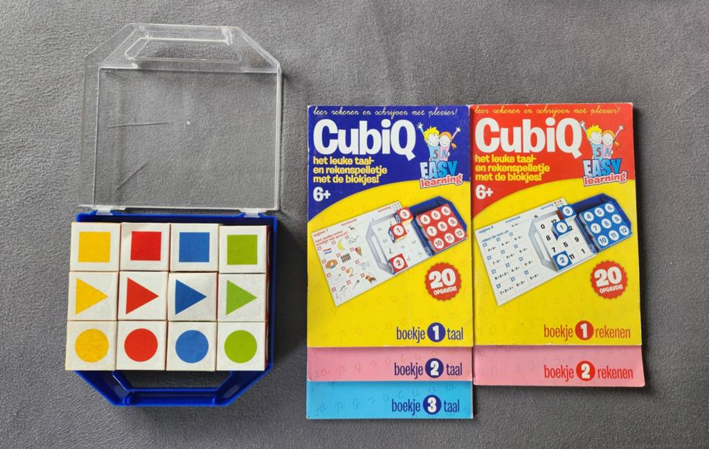 Cubiq Taal en Rekenspel, Ophalen of Verzenden, Gebruikt, Taal en Lezen