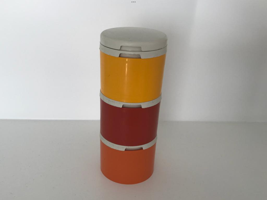 Tupperware kruiden toren kruidentoren retro vintage, Ophalen of Verzenden, Gebruikt, Geel, Overige typen