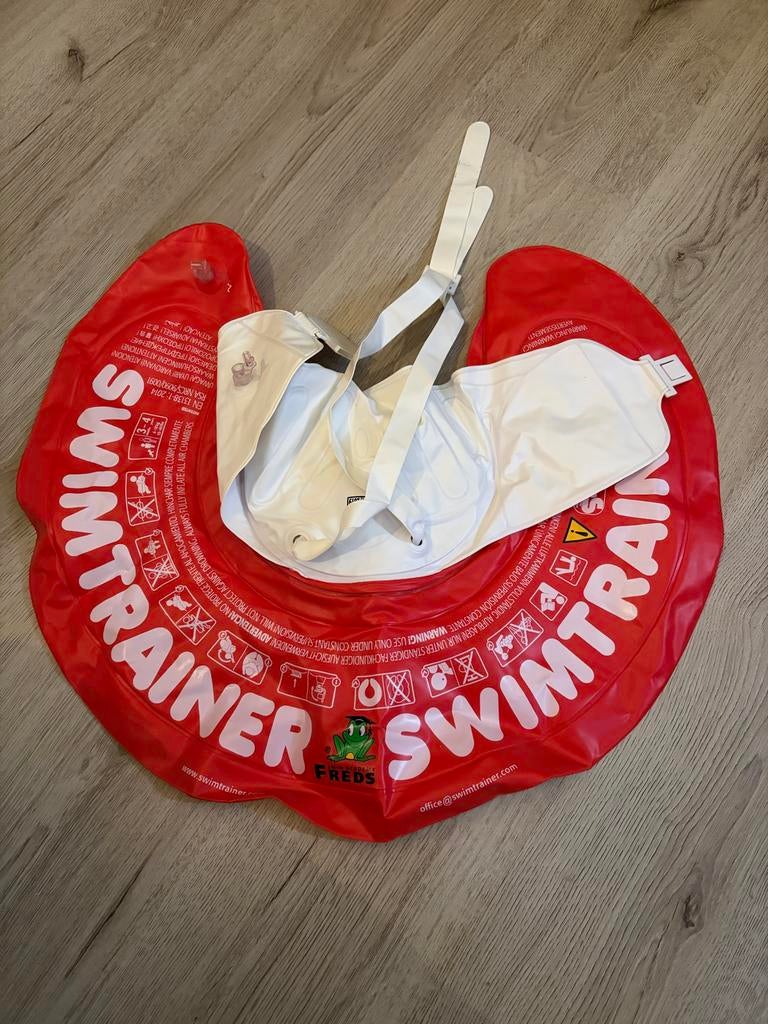 Freds Swimtrainer Classic Rood - Zwemband Baby/Peuter, Kinderen en Baby's, Babykleding | Baby-zwemkleding, Ophalen of Verzenden