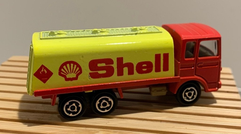 Te koop modelauto saviem - shell, Verzamelen, Ophalen of Verzenden, Auto's