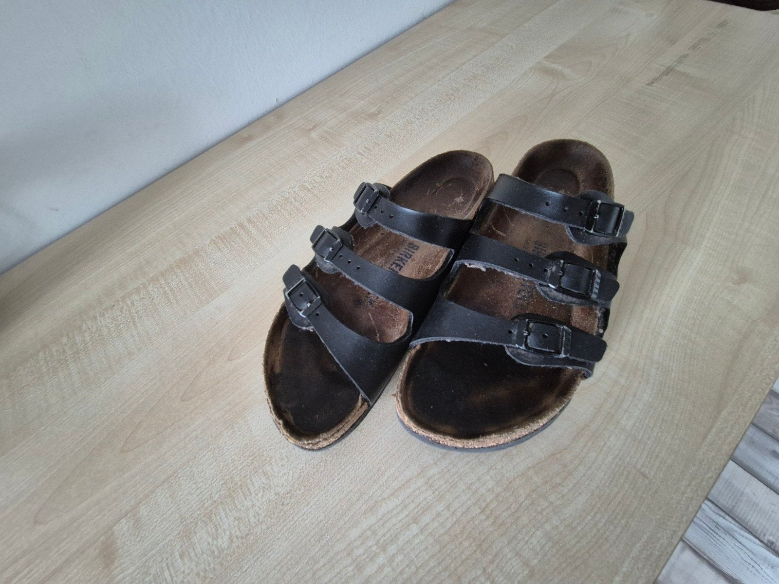 birkenstock 40, Kleding | Dames, Schoenen, Slippers, Zwart, Ophalen of Verzenden, Gedragen