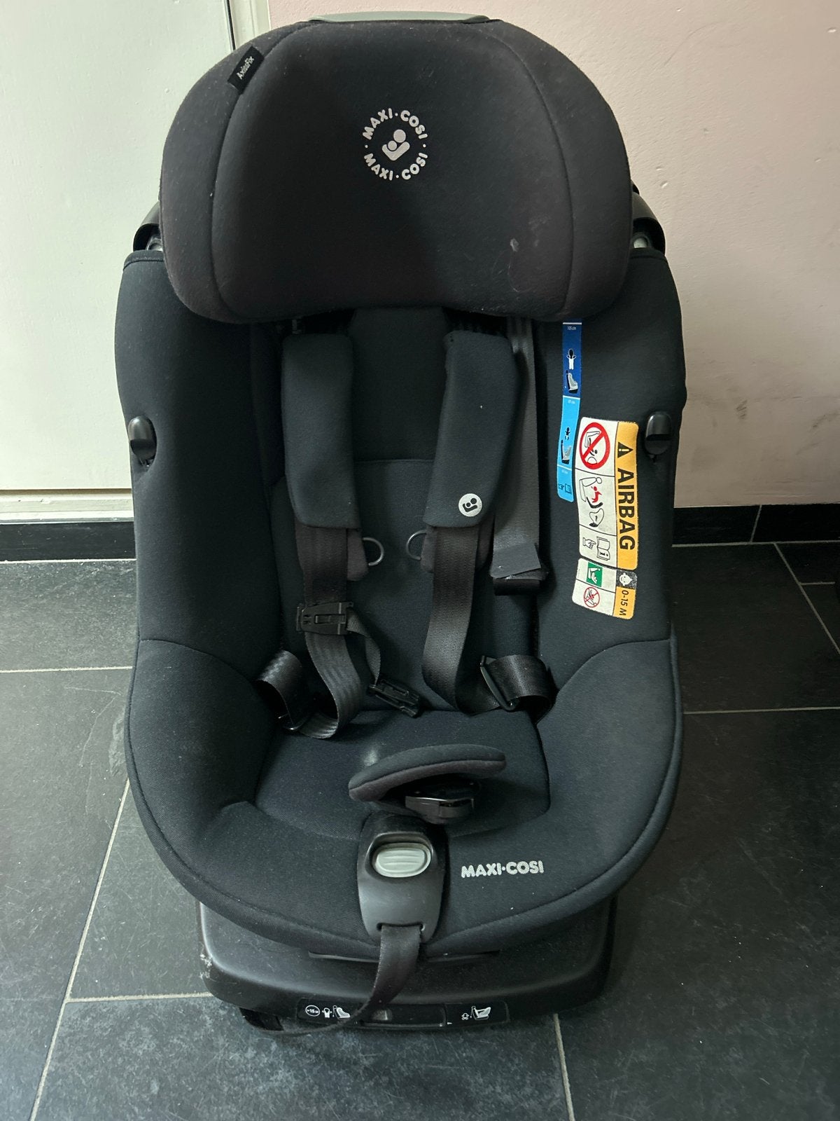 Maxi-Cosi AxissFix i-Size Autostoeltje - 360 draaibaar, Ophalen, Gebruikt, 0 t/m 18 kg, Slaapstand