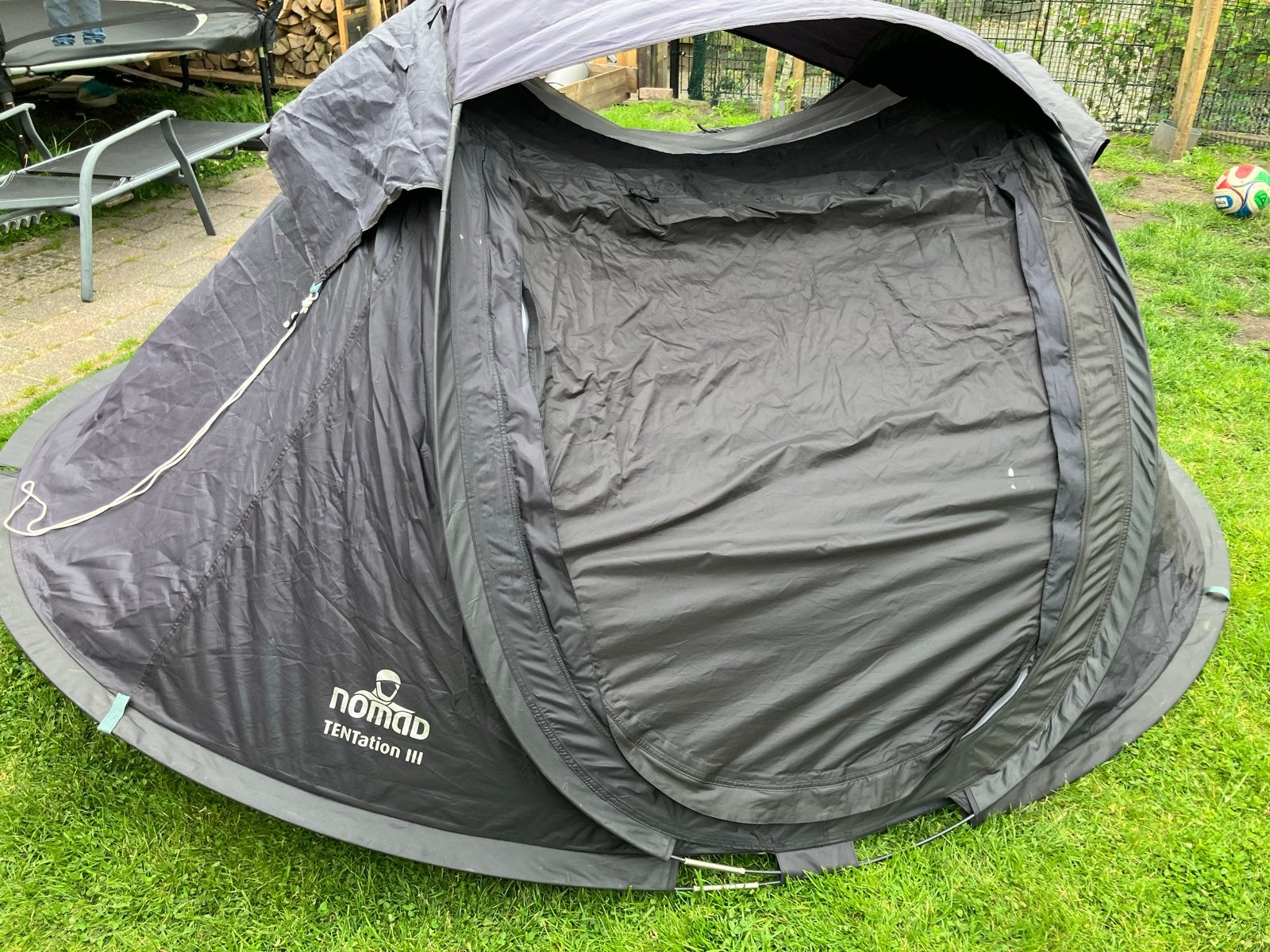 Nomad TENTation III Pop-up Tent - 3 Personen, Ophalen, Gebruikt, Tot en met 3
