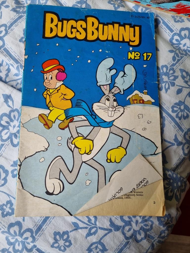 Bugs Bunny Stripboek Nr. 17 - Wintereditie 1983, Eén stripboek, Ophalen of Verzenden, Gelezen, Warner Bros. / Semic