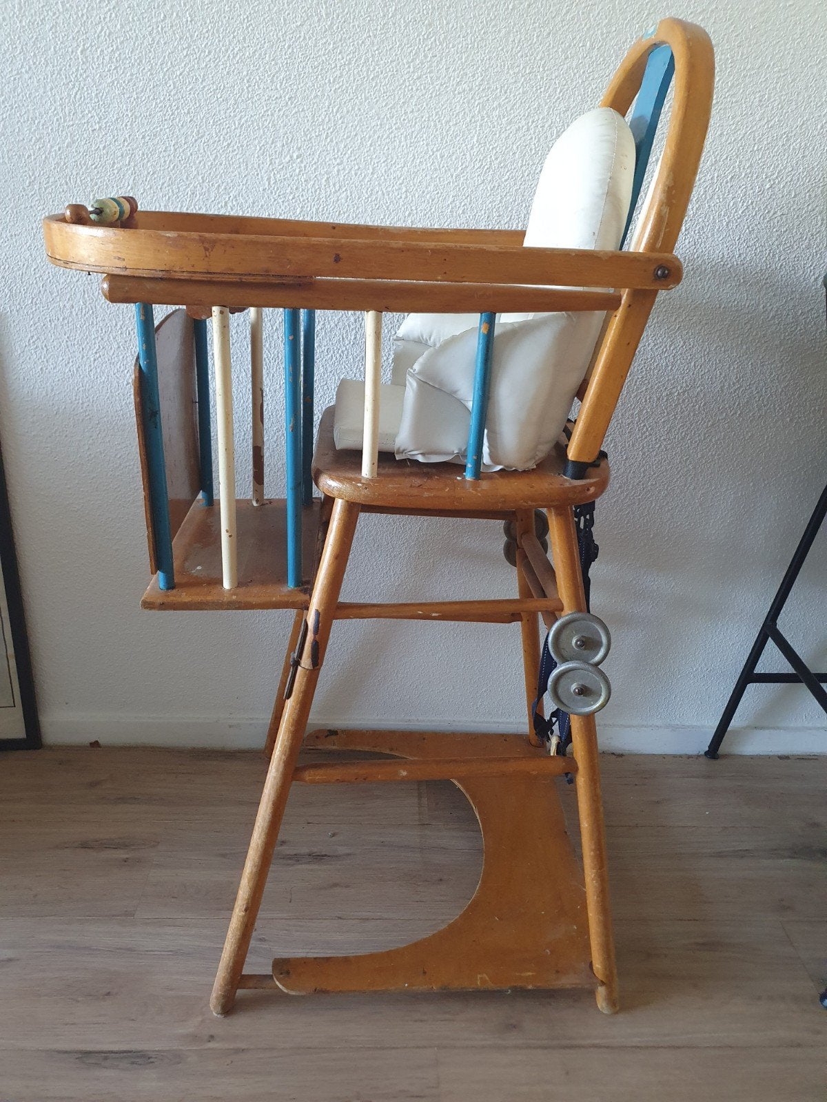 Kibofa vintage kinderstoel met afneembaar kussen, Ophalen, Gebruikt, Overige typen, Stoelverkleiner