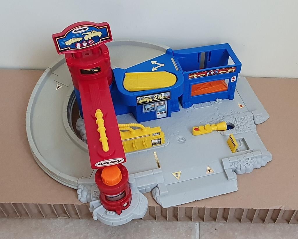 Matchbox Auto Garage Hero City, Ophalen of Verzenden, Gebruikt