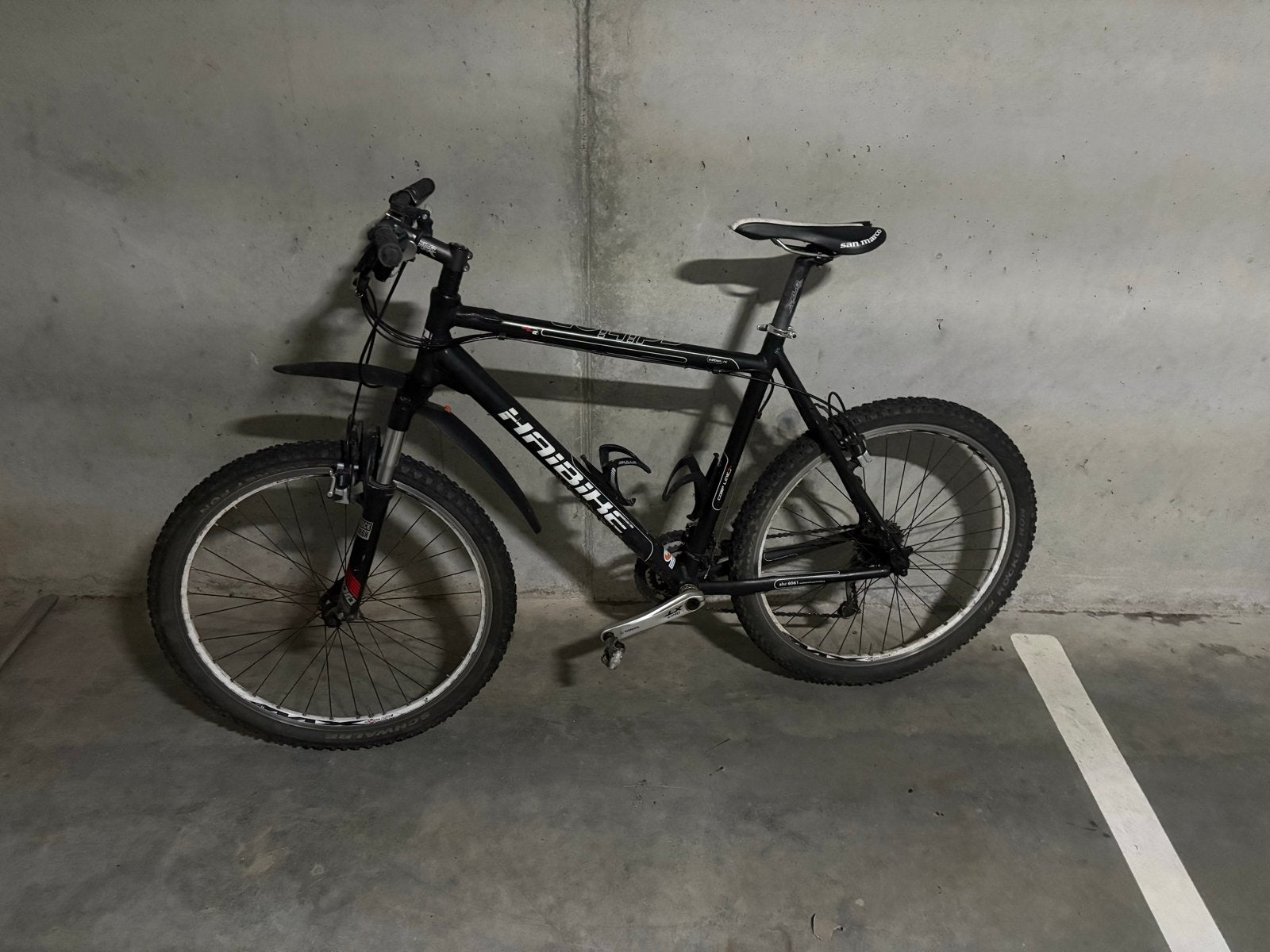 Haibike Mountainbike - Zwart, Gebruikt, Fietsen en Brommers, Gebruikt, Hardtail, Heren, Schijfrem
