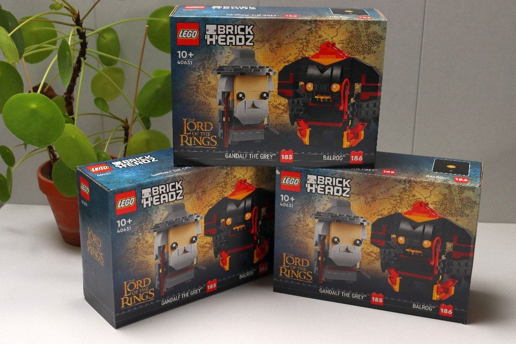 LEGO 40631 – Gandalf the Grey and Balrog – Nieuw & Geseald, Compleet, BrickHeadz, Lego, Nieuw