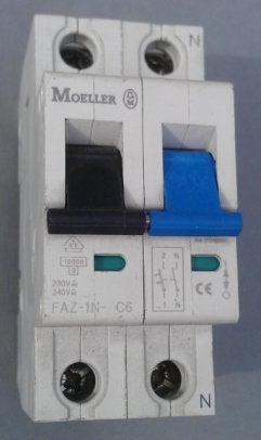 Zekering automaat Klöckner Moeller FAZ-1N-C6., Ophalen of Verzenden, Zo goed als nieuw