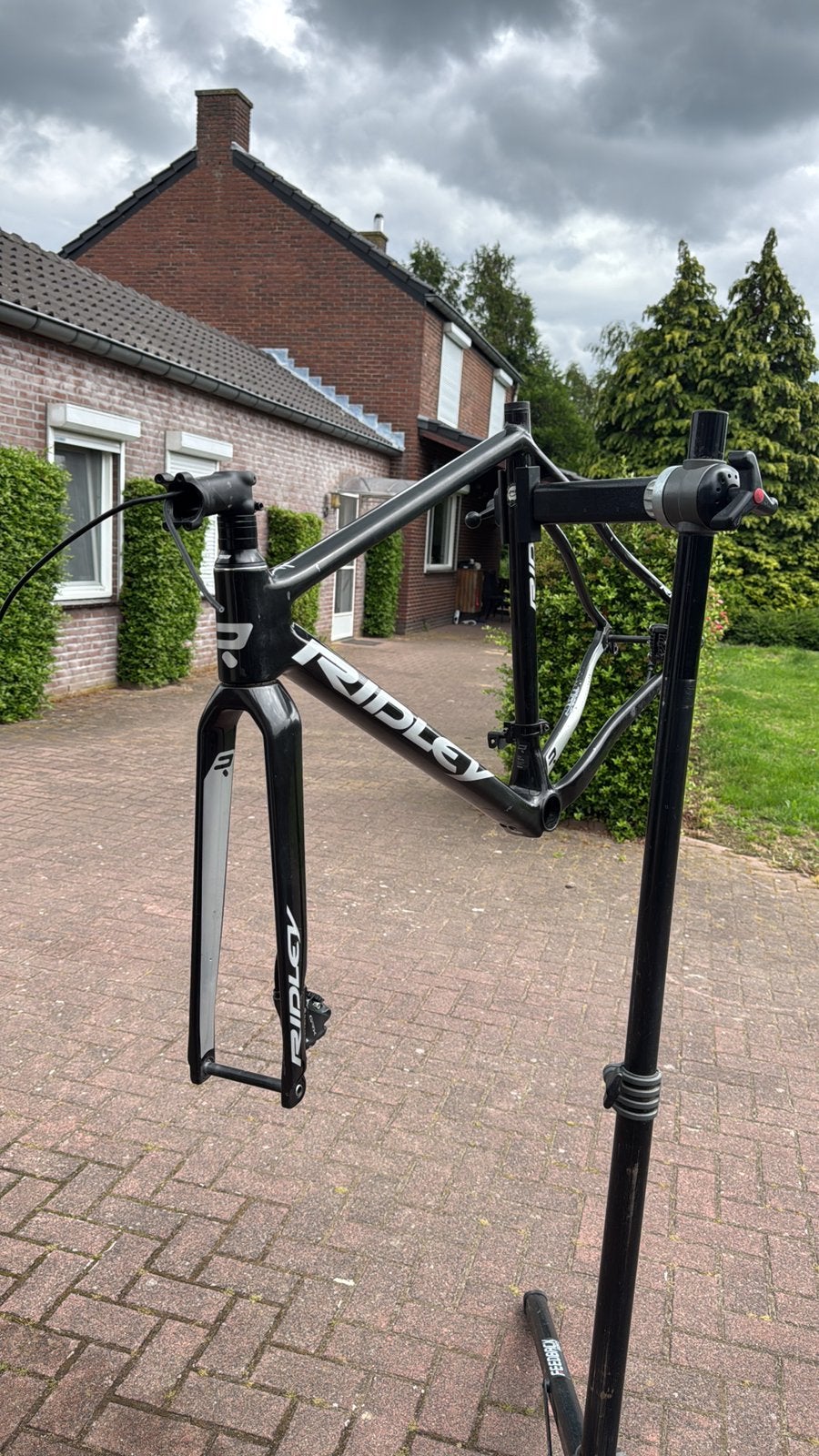 Ridley X Night carbon frame 50cm, Frame, Gebruikt, Ophalen of Verzenden, Gravelbike