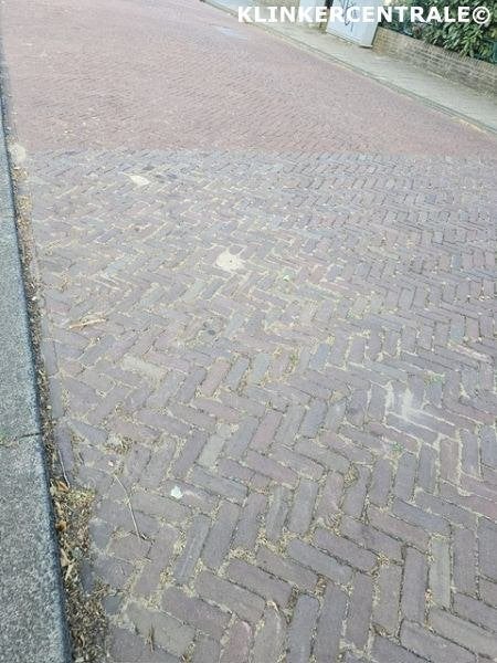 ROOIKORTING 430m2 rood paars gebakken klinkers dikformaat st, Bij dit gebruikte product niet te achterhalen, Gebruikt, Verzenden