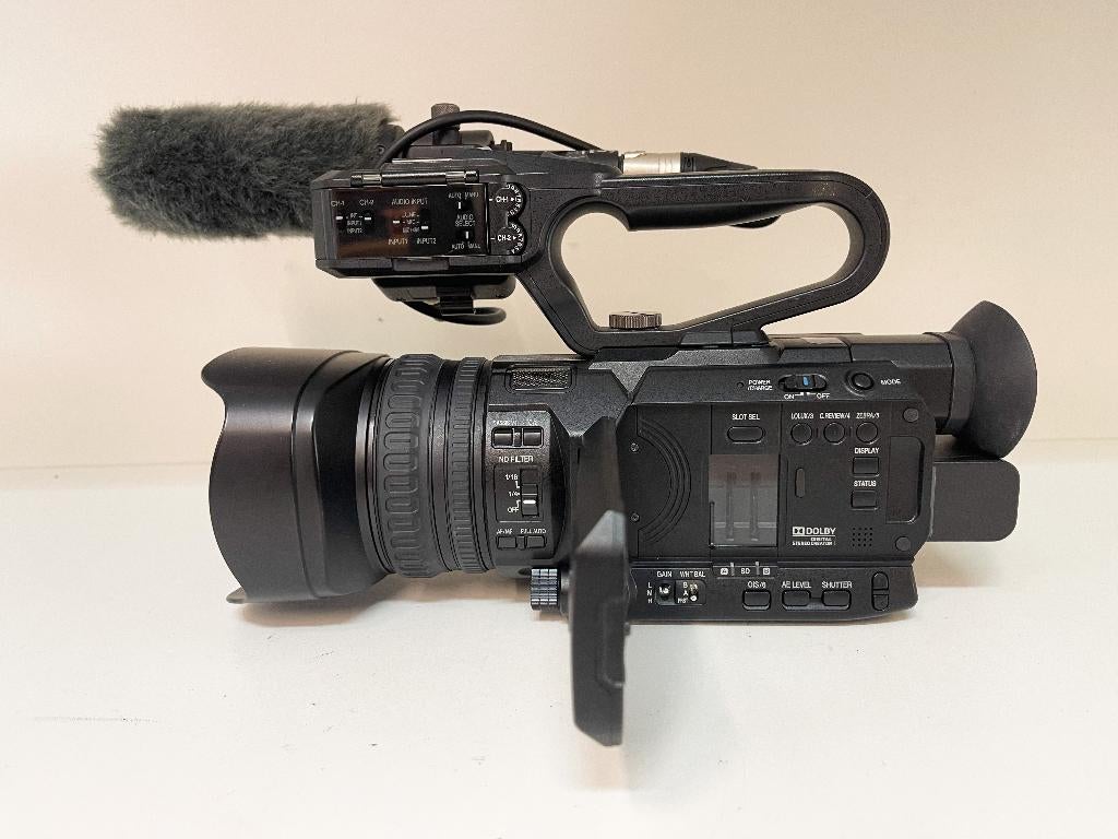 JVC GY-HM180E Semi-Pro 4K camcorder met extras, N, N, JVC, 20x of meer