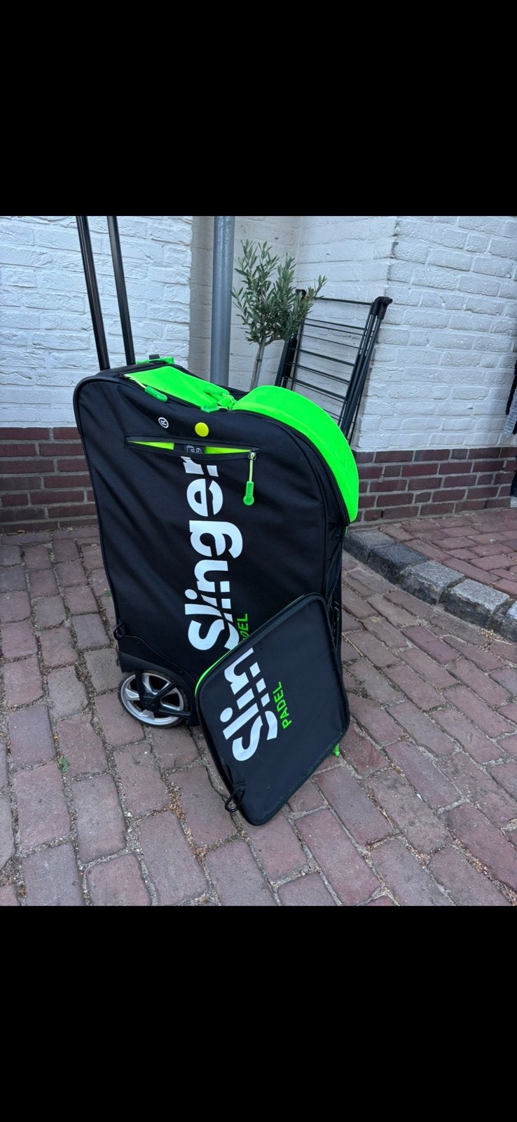 Padelballenkanon Slinger, Sport en Fitness, Ophalen, Zo goed als nieuw