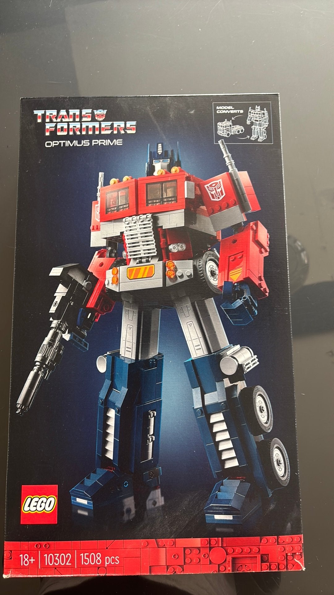 lego 10302 Optimus prime, Verzamelen, Transformers, G1, Ophalen of Verzenden, Zo goed als nieuw, Autobots