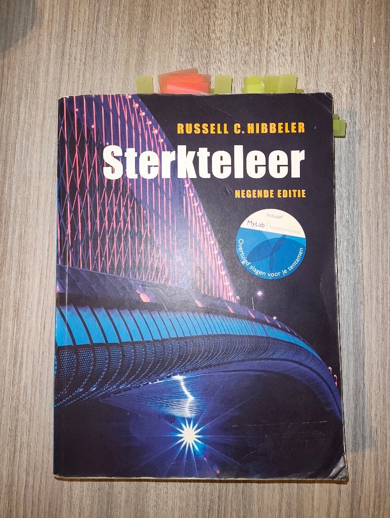 Sterkteleer 9e editie - Hibbeler - 9789043034067, Boeken, Gelezen, Ophalen of Verzenden, WO, Russell C. Hibbeler