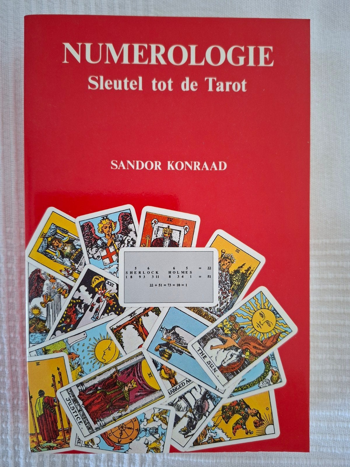 Numerologie: Sleutel tot de Tarot - Sandor Konraad, Tarot of Kaarten leggen, Zo goed als nieuw, Instructieboek, Ophalen of Verzenden