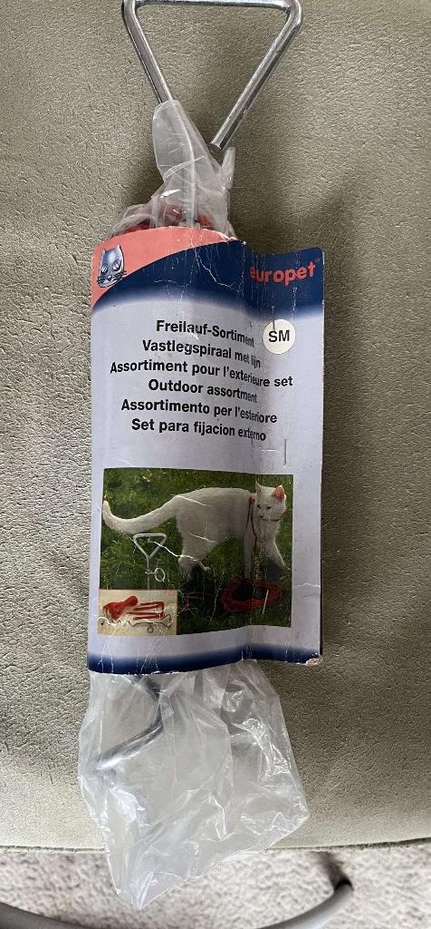 grondpen, camping vastleg set voor kat NIEUW, Dieren en Toebehoren, Katten-accessoires, Ophalen of Verzenden, Nieuw