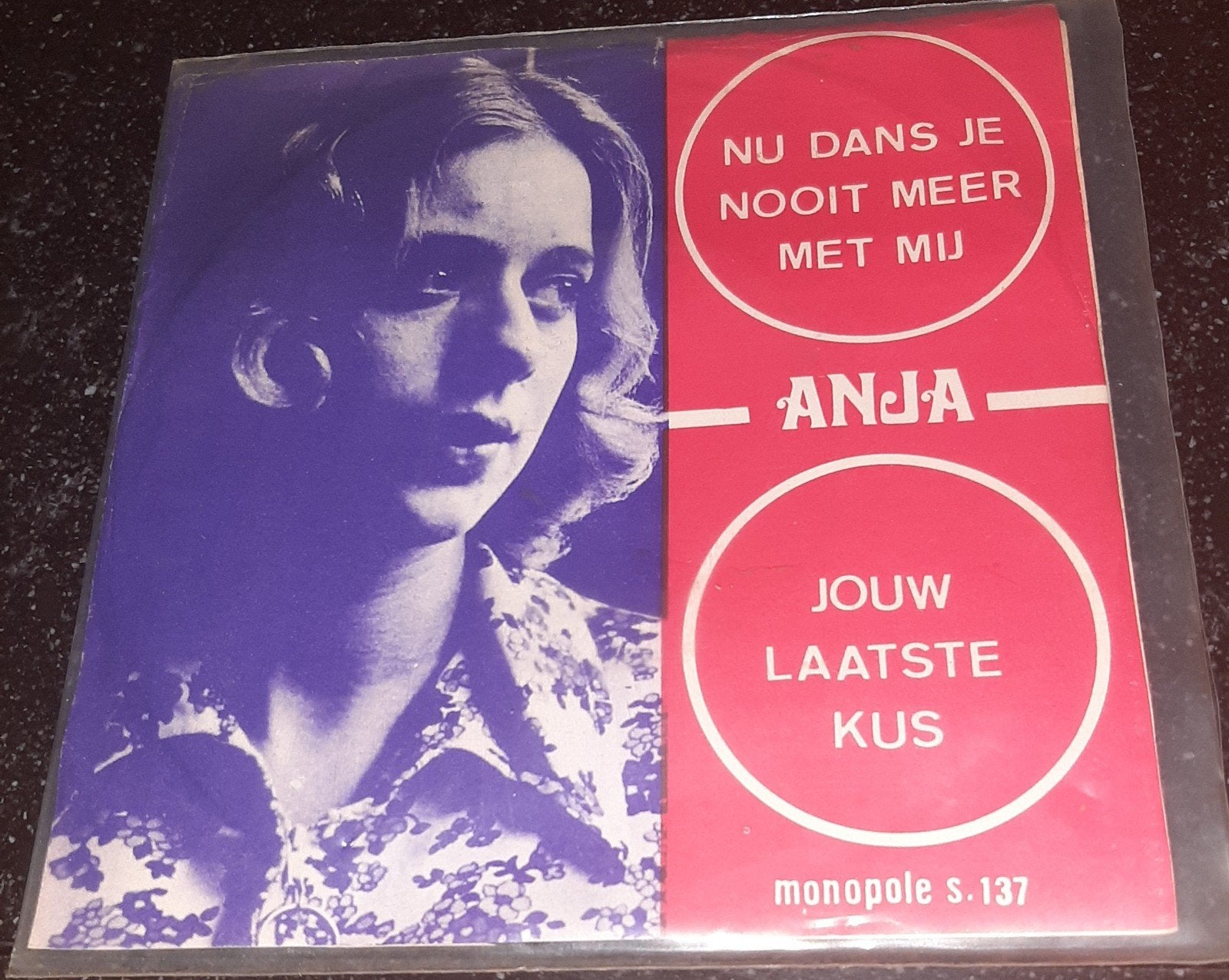 Anja nu dans je nooit meer met mij, Ophalen of Verzenden, Zo goed als nieuw, 7 inch, Nederlandstalig