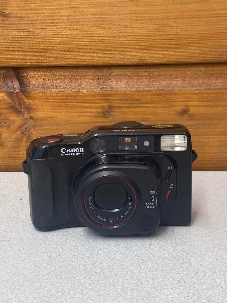 Canon quartz date, Ophalen of Verzenden, Zo goed als nieuw, Compact, Canon