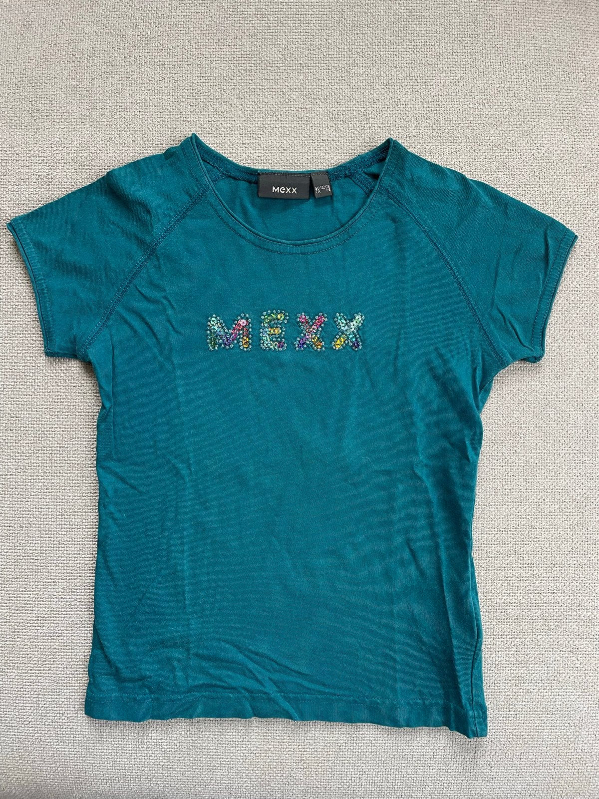 Mexx T-shirt met pailletten, maat 122-128, Kinderen en Baby's, Kinderkleding | Maat 122, Ophalen of Verzenden, Gebruikt, Meisje