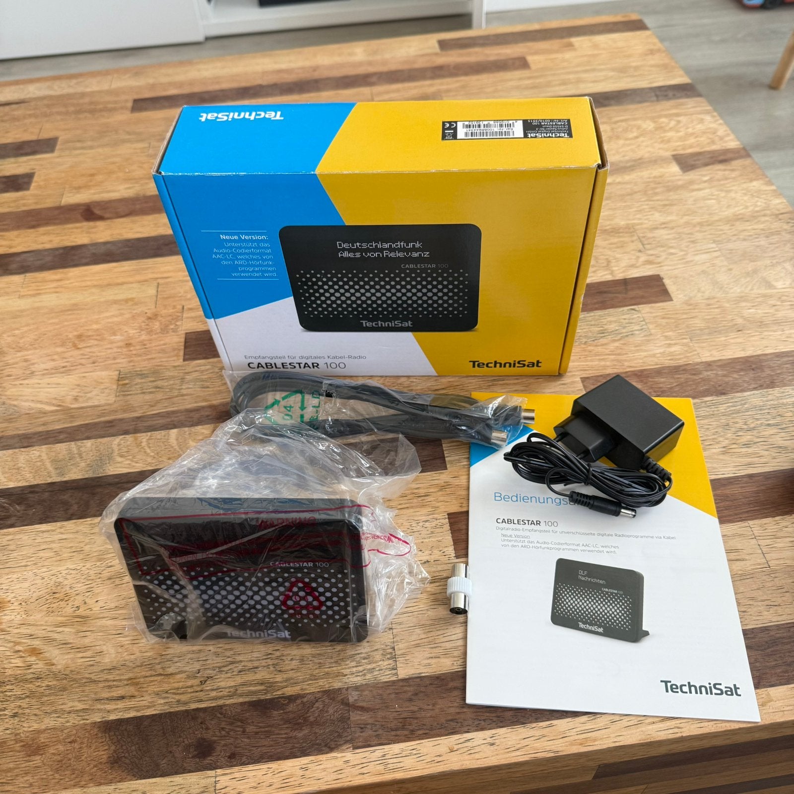 TechniSat Cablestar 100 Digitale Kabelradio Ontvanger Nieuw, Ophalen of Verzenden, Nieuw, Overige typen