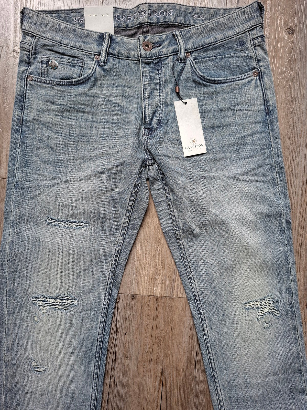 CAST IRON Riser slimfit jeans W32 L36, Ophalen of Verzenden, Nieuw, W32 (confectie 46) of kleiner, Cast Iron