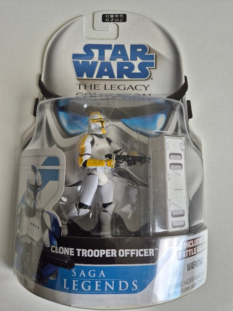 Star Wars TLC Blue SL12 Clone Trooper Officer Commader, Verzamelen, Star Wars, Ophalen of Verzenden, Nieuw, Actiefiguurtje
