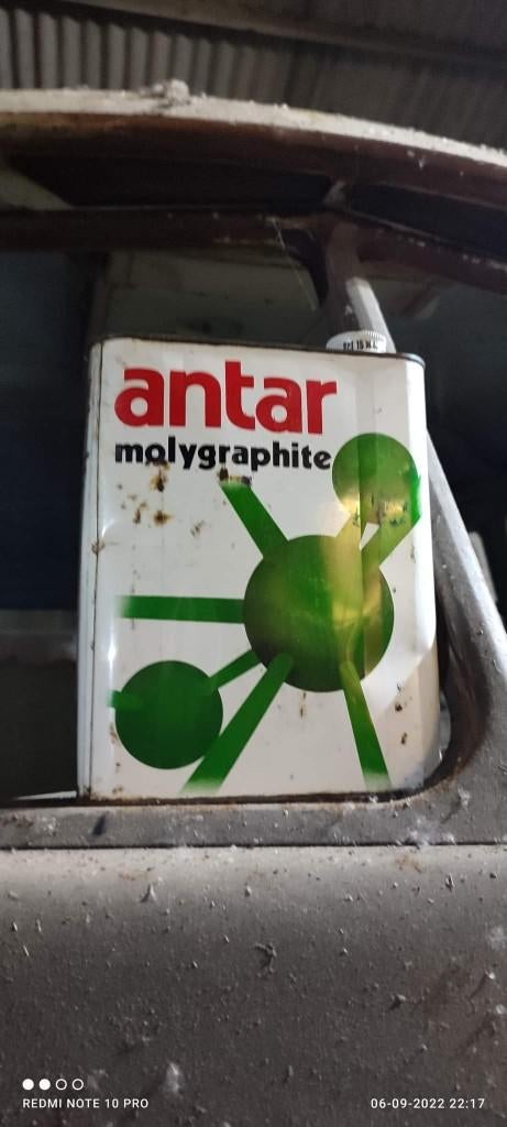 Oude oliebidon Antar, Ophalen of Verzenden, Zo goed als nieuw, Auto's