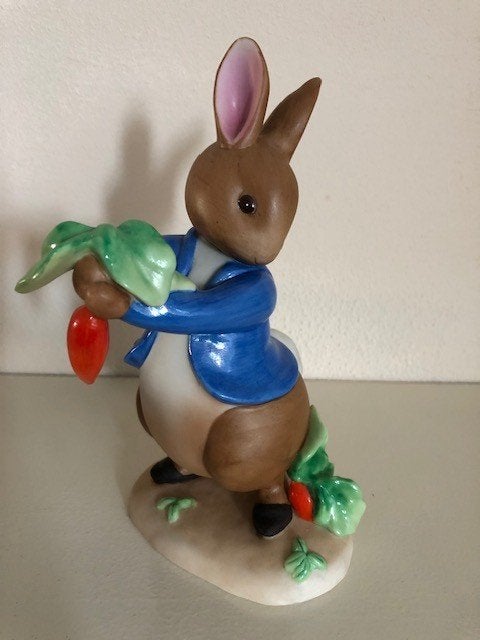 Beatrix Potter Konijn, Beeldje Peter Rabbit 16cm, BFA, Ophalen of Verzenden, Zo goed als nieuw, Dier