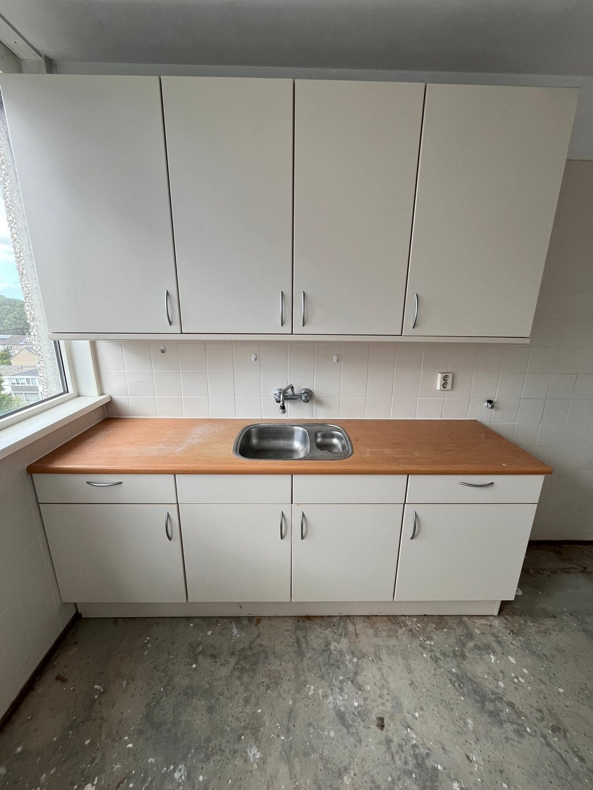 Keuken, Huis en Inrichting, Keuken | Complete keukens, Ophalen, Gebruikt, Overige kleuren, Enkelwandige keuken