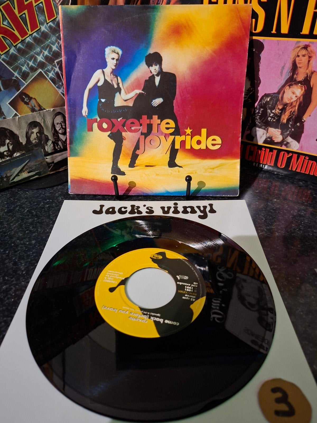 Roxette - Joyride Vinyl Single (1991), Gebruikt, 1990 - 1999, 7 inch, Ophalen of Verzenden