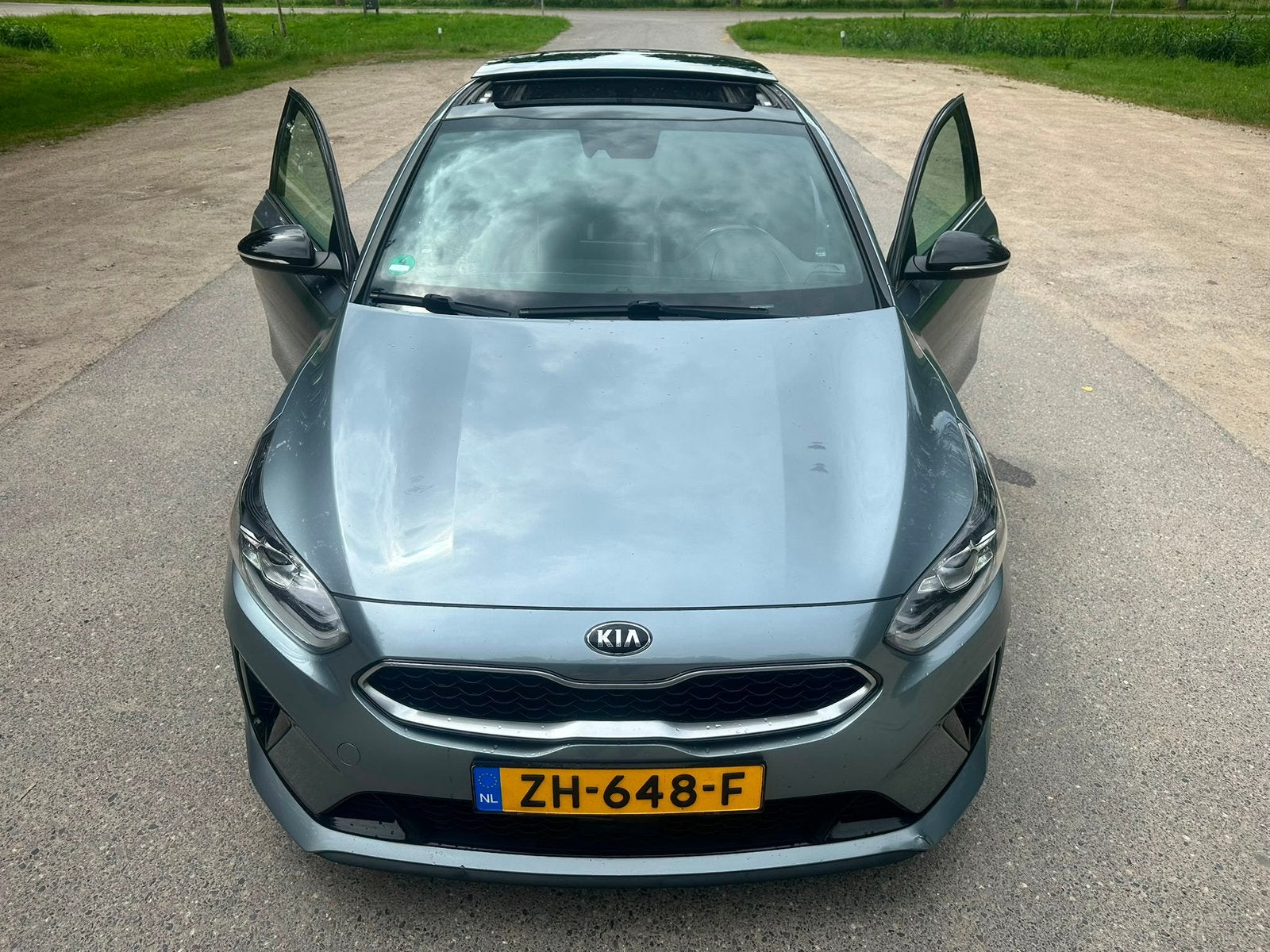 Kia (Pro) Cee d 1.6 Crdi 136pk Ecodynamics Dct7 2019 Grijs, Auto's, 136 pk, 4 cilinders, Stationwagon, 19 km/l