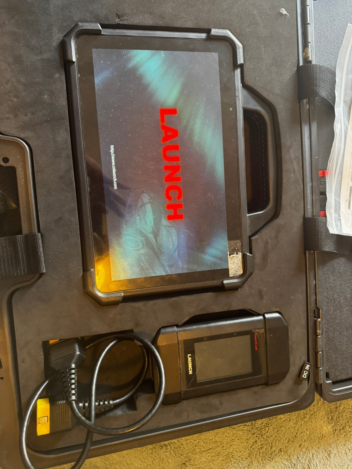 launch X431 pad 7 + tpms+ battery test, Ophalen of Verzenden, Zo goed als nieuw