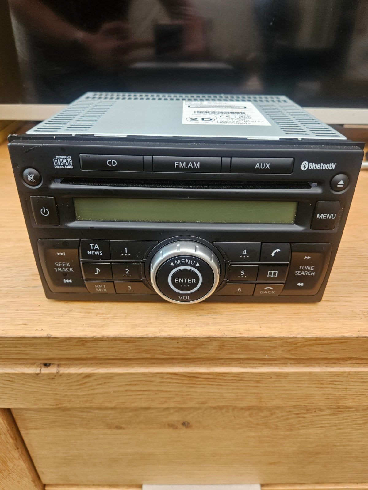 Nissan PN-3001P-B Autoradio met Bluetooth en CD, Auto diversen, Autoradio's, Ophalen of Verzenden