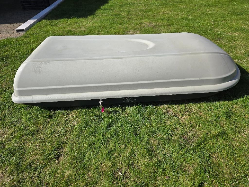 dakkoffer 431 liter met slot, Ophalen, Gebruikt
