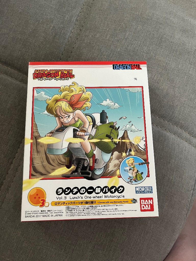 Dragon ball vol 3 lunch’s one wheel motor, Ophalen, Nieuw