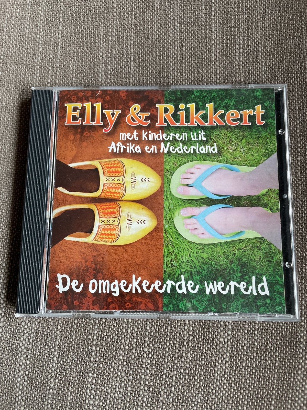 Elly & Rikkert - De omgekeerde wereld cd, Cd's en Dvd's, Cd's | Kinderen en Jeugd, Ophalen of Verzenden, Zo goed als nieuw, Muziek