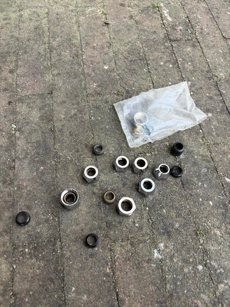 Koppelingen 3/8 na 10mm vsh, Ophalen of Verzenden, Overige typen
