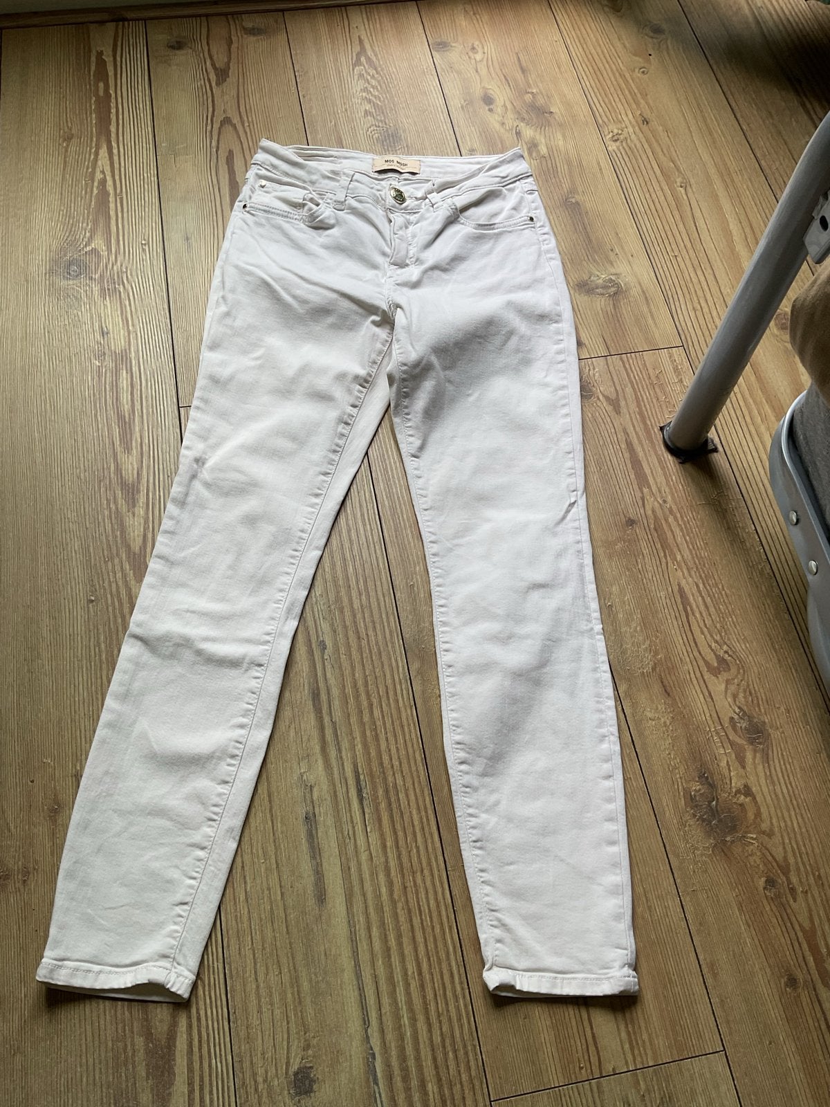 Mos Mosh witte jeans maat 29, Wit, Ophalen of Verzenden, Maat 36 (S), Lang