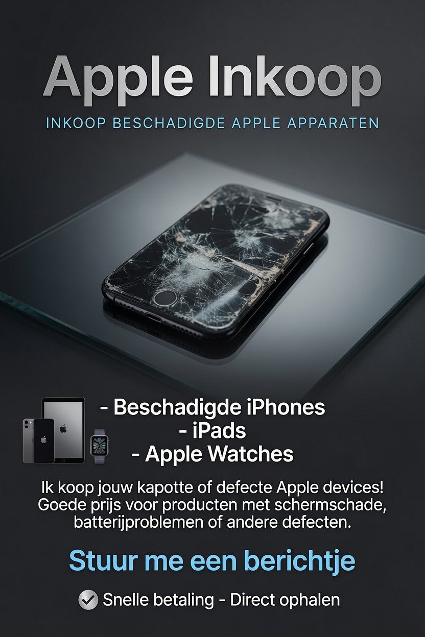 !!GEZOCHT!! Defecte apple apparaten, Ophalen, Niet werkend